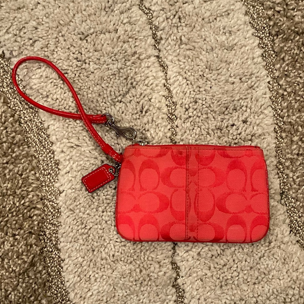 Coach Red/Orange Wrislet